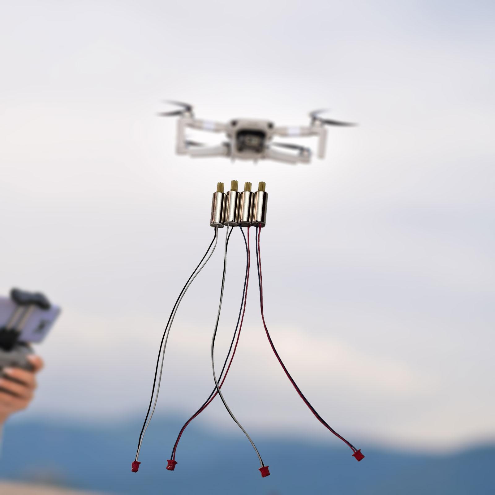 Rc Helicopter Coaxial - 4 Pezzi Componenti Motore Drone RC,