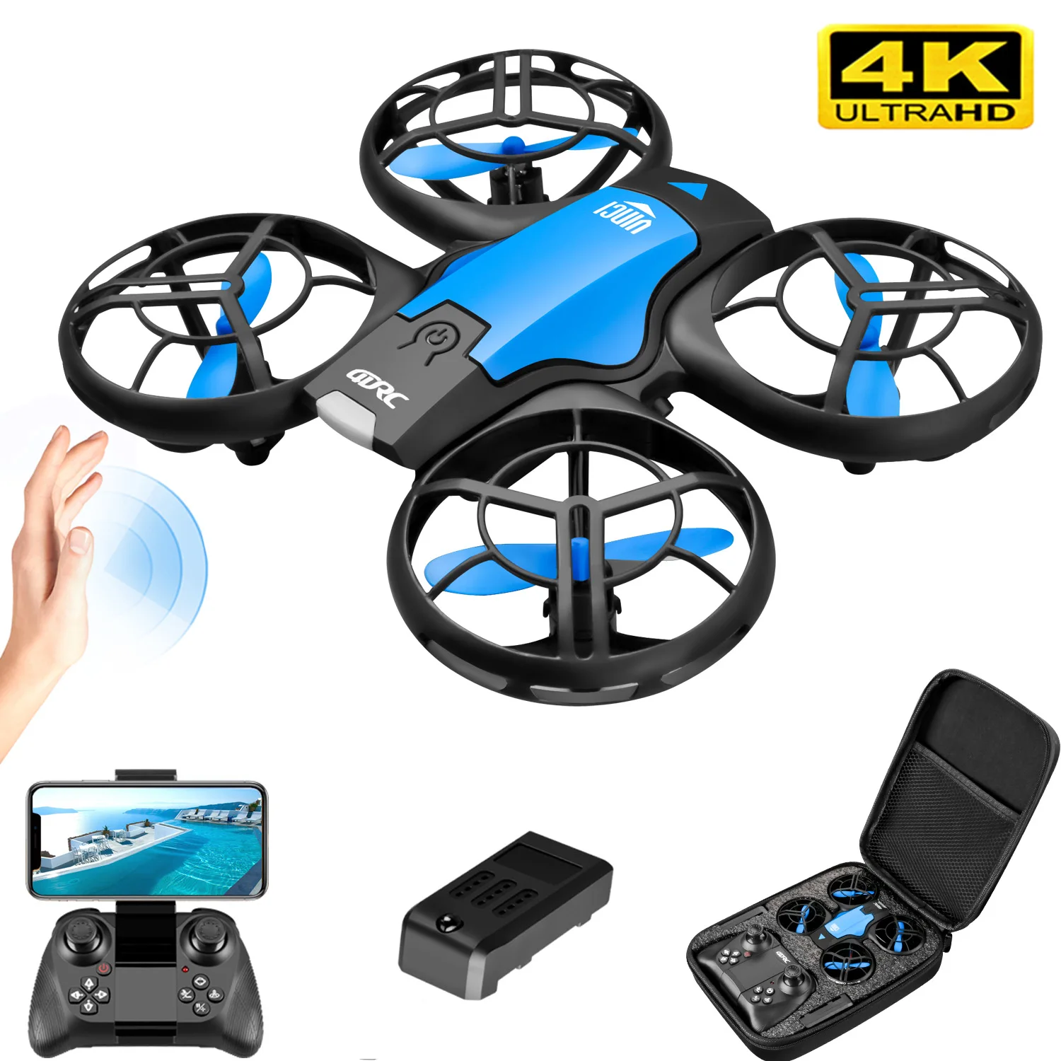 Nuovo Mini Drone V8 con Teleca - Rc Helicopter Mini recensione e prezzo