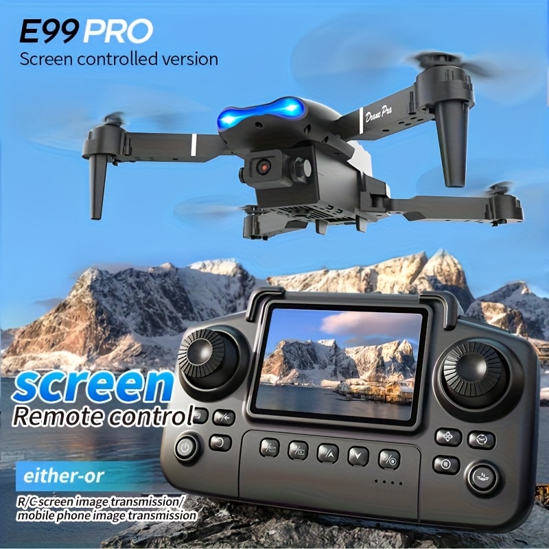 Drone pieghevole E99 PRO MAX c - Rc Helicopter Electric recensione e prezzo